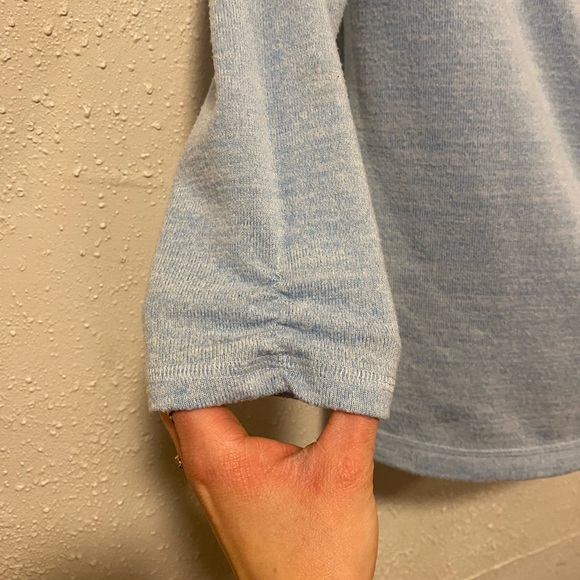 Haven well with in light blue cowl neck sweater - Picture 3 of 4